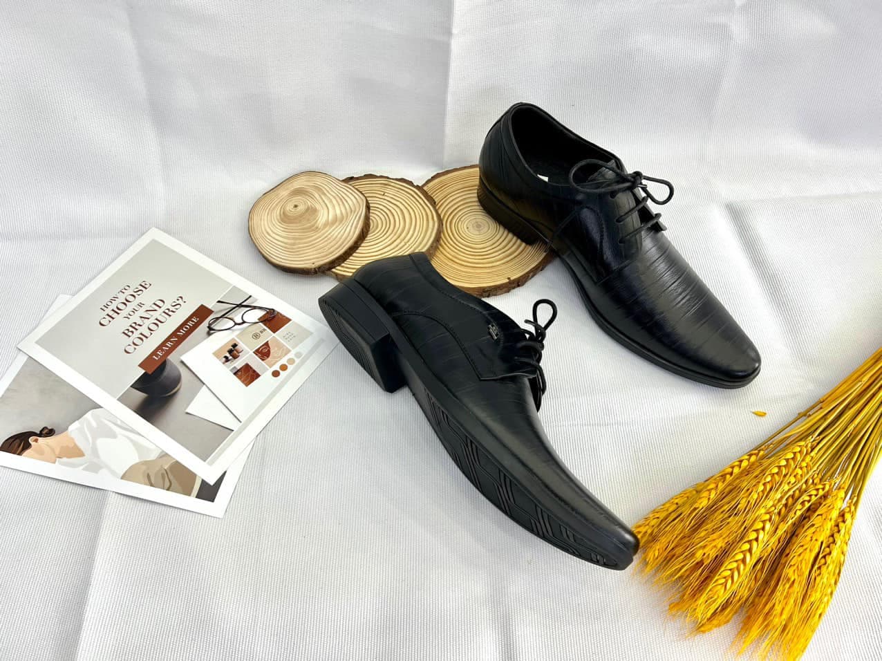Giày Oxford Cổ Điển Đen