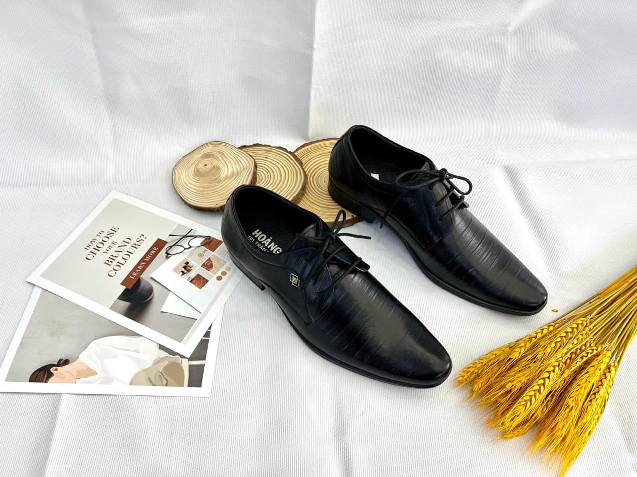 Giày Oxford Cổ Điển Đen